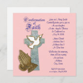 Einladung zur Bestätigung (Vorne/Hinten)