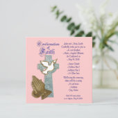 Einladung zur Bestätigung (Stehend Vorderseite)