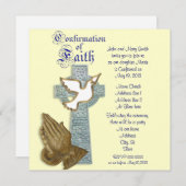 Einladung zur Bestätigung (Vorne/Hinten)