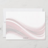 Einladung zur Bestätigung (Rückseite)