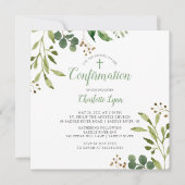 Einladung zur Bestätigung der weichen grünen Linse (Vorderseite)