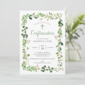 Einladung zur Bestätigung der weichen grünen Linse (Stehend Vorderseite)