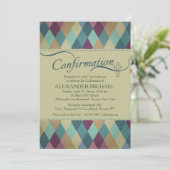 Einladung zur Bestätigung des Diamantmusters (Stehend Vorderseite)