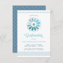 Einladung zur Bestätigung, Einladung des Jungen zu