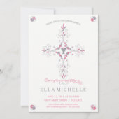 Einladung zur Bestätigung - Einladung des Mädchens (Vorderseite)