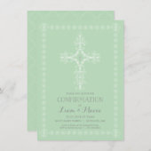 Einladung zur Bestätigung, Junge oder Mädchen (Vorne/Hinten)