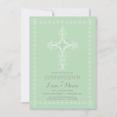 Einladung zur Bestätigung, Junge oder Mädchen (Vorderseite)