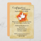 Einladung zur Bestätigung, Taube (Vorne/Hinten)