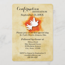 Einladung zur Bestätigung, Taube