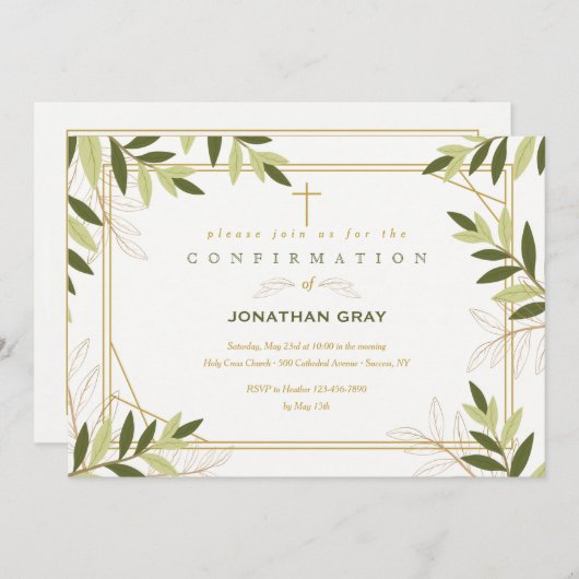 Einladung zur Bestätigung von Leaf-Rahmen (Vorne/Hinten)