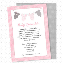 Einladung zur Bewässerung von Babysprinkeln