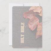 Einladung zur Bibelstudie (Rückseite)