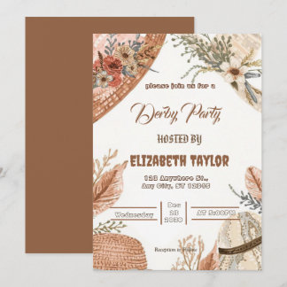 Einladung zur Big Hat Derby-Party