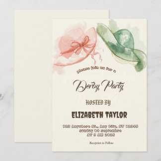 Einladung zur Big Hat Derby-Party