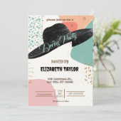 Einladung zur Big Hat Derby-Party (Stehend Vorderseite)