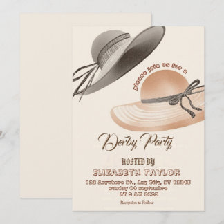 Einladung zur Big Hat Derby-Party