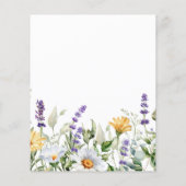 Einladung zur Billigung des Haushalts- und Eukalyp (Rückseite)