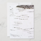 Einladung zur Birkenrinde (Rückseite)