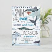 Einladung zur Birthday Party (Stehend Vorderseite)