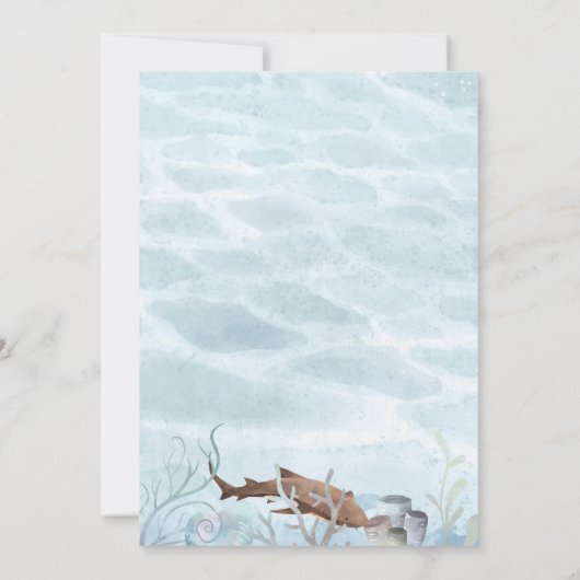 Einladung zur Birthday Party (Rückseite)