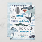 Einladung zur Birthday Party (Vorne/Hinten)