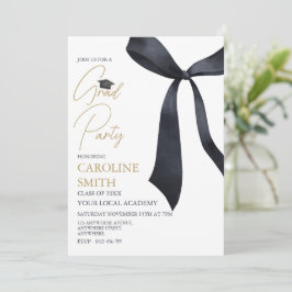 Einladung zur Black Ribbon Graduation Party
