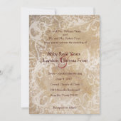 Einladung zur Blauen Hochzeit (Vorderseite)