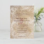 Einladung zur Blauen Hochzeit (Stehend Vorderseite)