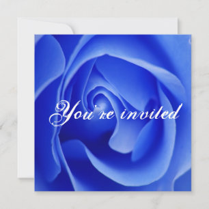 Einladung zur blauen Rose