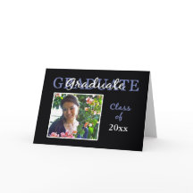 Einladung zur blauen/schwarzen Graduierung/Fotokar