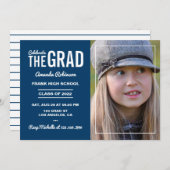 Einladung zur Blauen und Weißen Graduierung (Vorne/Hinten)