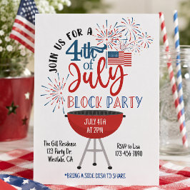 Einladung zur Blockparty am 4. Juli