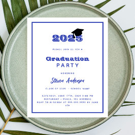 Einladung zur Blue White Graduation Party 2025