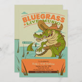 Einladung zur Bluegrass Music (Vorne/Hinten)