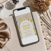 Einladung zur Blumenbeere-Babydusche