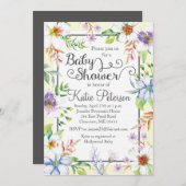 Einladung zur Blumendusche (Vorne/Hinten)