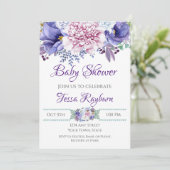 Einladung zur Blumendusche (Stehend Vorderseite)