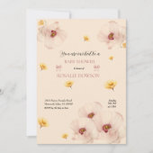 Einladung zur Blumendusche (Vorderseite)