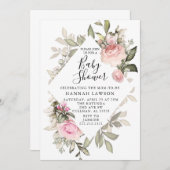 Einladung zur Blumendusche (Vorne/Hinten)