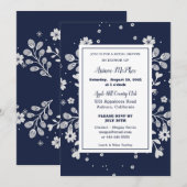 Einladung zur Blumendusche (Vorne/Hinten)