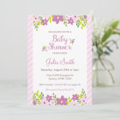 Einladung zur Blumendusche (Stehend Vorderseite)