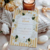 Einladung zur Blumendusche