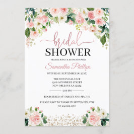 Einladung zur Blumendusche