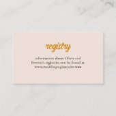 Einladung zur Blumendusche Einlage (Vorderseite)