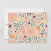 Einladung zur Blumendusche Einlage (Rückseite)