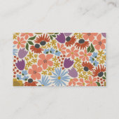 Einladung zur Blumendusche Einlage (Rückseite)