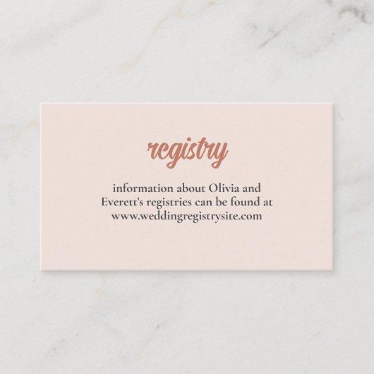 Einladung zur Blumendusche Einlage (Vorderseite)