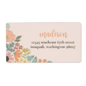 Einladung zur Blumendusche Einlage (Vorne)