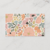 Einladung zur Blumendusche Einlage (Rückseite)