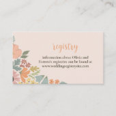 Einladung zur Blumendusche Einlage (Vorderseite)